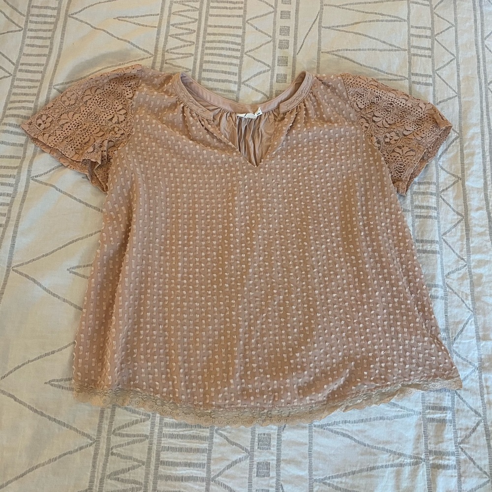 Anthropologie Lace Top